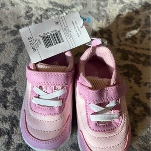 Carter's Light Pink Kids Sneakers